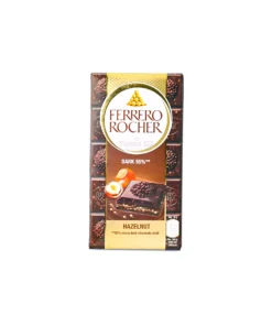 Ferrero Rocher 55% Dark Chocolate With Hazelnut Bar 90g