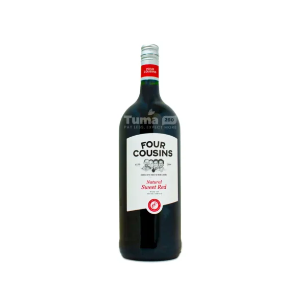 Four Cousins Natural Sweet Red Wine(8.5%vol) -1.5L