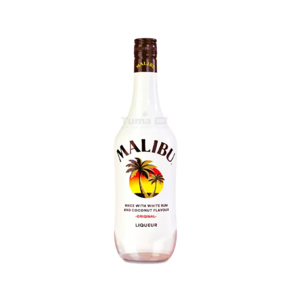 Malibu Original White Rum With Coconut Liqueur(21%vol) -1L