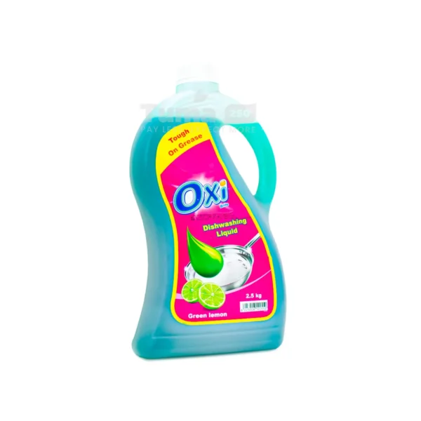 Oxi Green Lemon Dishwashing Liquid -2.5kg