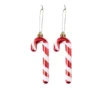 Christmas Tree Decorations Candy Canes (2 Pcs)