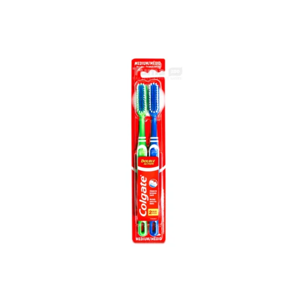 Colgate Double Action ToothBrush -2pcs