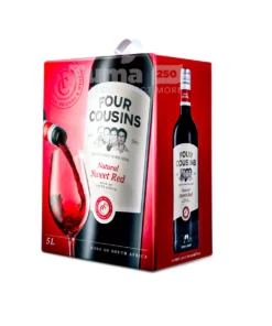 Four Cousins Natural Sweet Red Wine 9%Alc.Vol. 5L