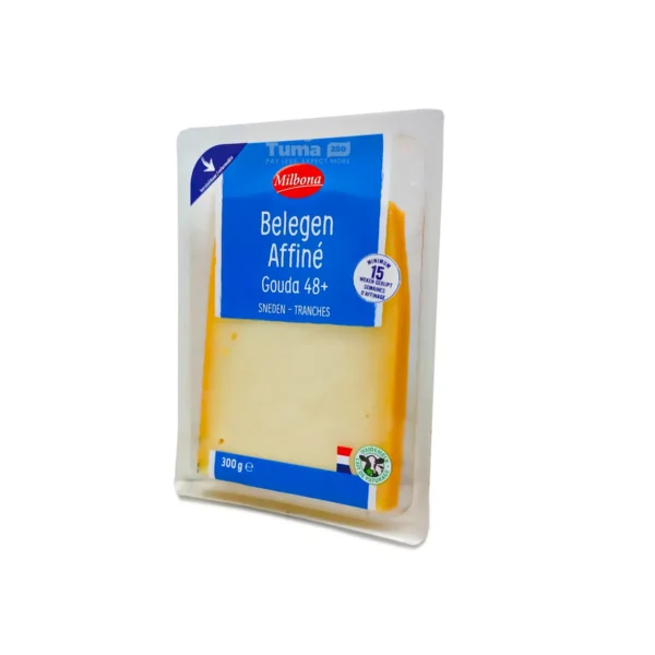 Milbona Belegen Affine Gouda 48+ Cheese -300g