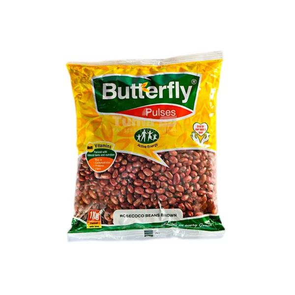 Butterfly Pulse Rosecoco Beans Brown 1kg