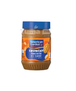 American Garden Crunchy Peanut Butter 454g