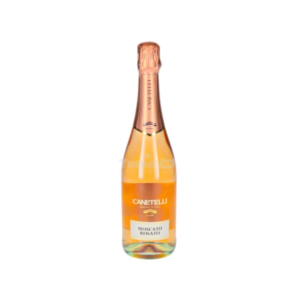 Canetelli Moscato Rosato Sparkling Wine(6.5vol) -75cl