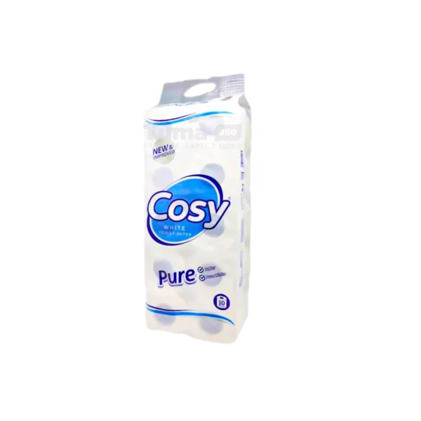 Cosy White Toilet Paper -10rolls