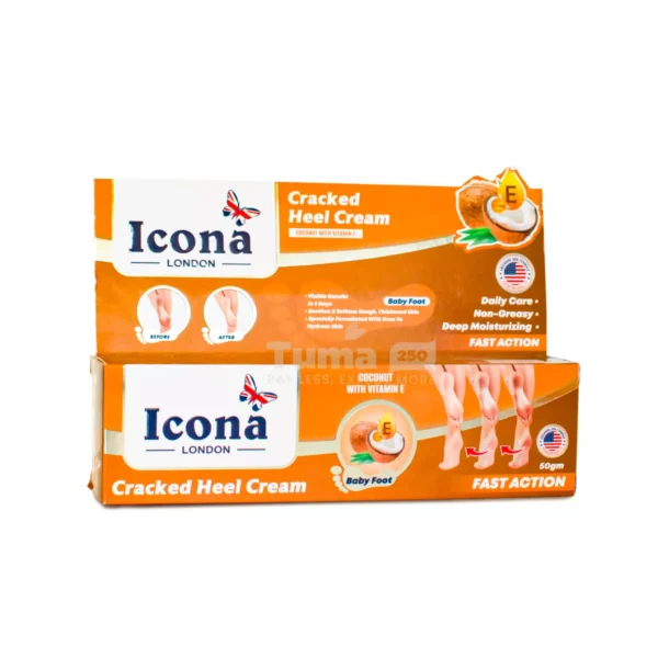 Icona London Cracked Heel Cream -50gm