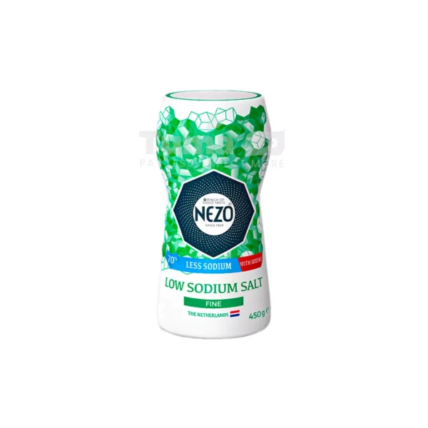 Nezo Low Sodium Fine Salt 450g