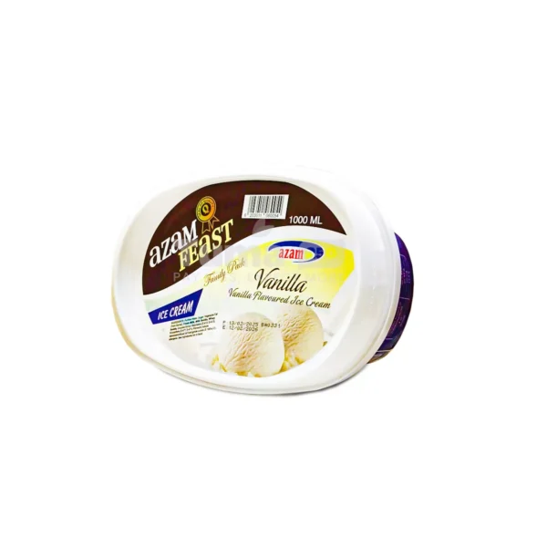 Azam Feast Vanilla Ice Cream 1L