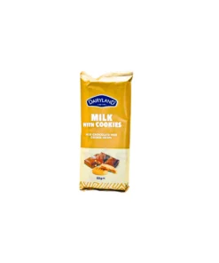 Dairyland Milk With Cookies Chocolate Bar 80g