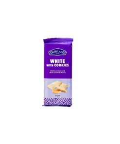 Dairyland White With Cookies Chocolate 80g