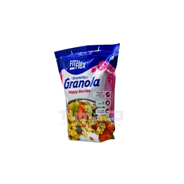 Fit & Flex Crunchy Granola Happy Berries 450g