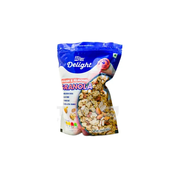 Fit & Flex Delight Raisin & Almond Granola 500g