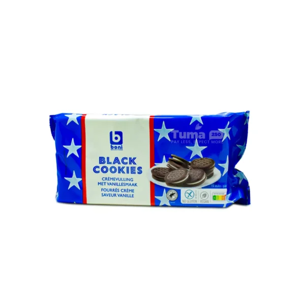 Boni Black Cookies 200g