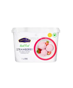 Dairyland Real Fruit Strawberry Ice Cream 1L