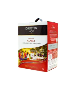 Drostdy Hof Smooth Claret Medium Dry Red Wine(12.5%vol) -5L