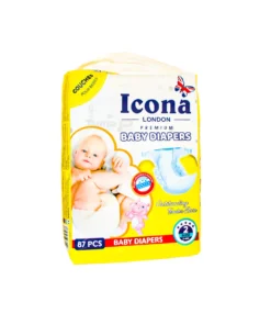 Icona London Baby Diapers 2mini(2-6kg) -87pcs