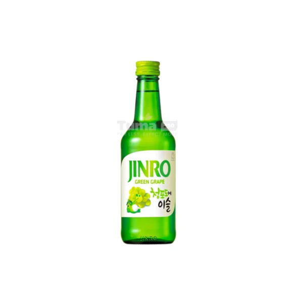 Jinro Green Grape Flavoured Liquor (13% vol) -360ml