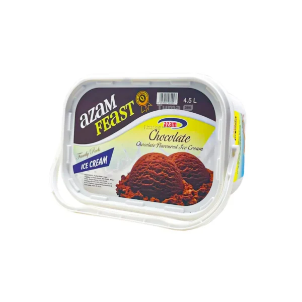 Azam Feast Chocolate Flavoured Ice Cream 4.5L