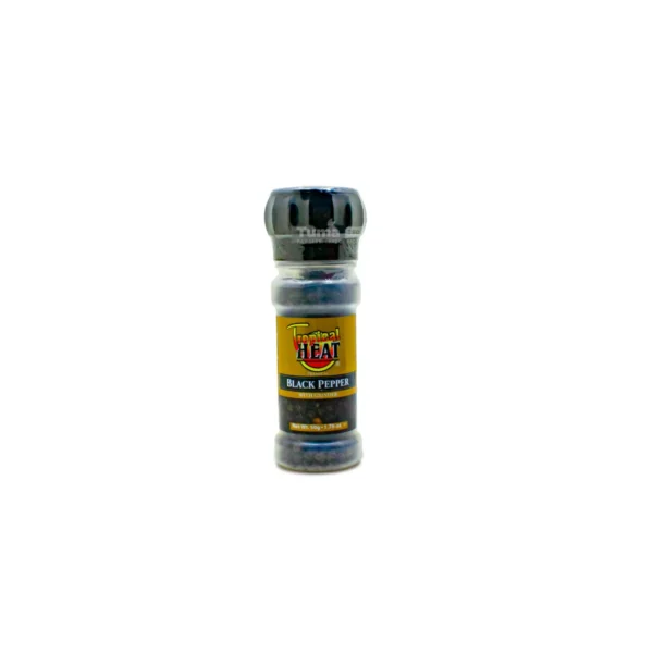 Tropical Heat Black Pepper With Grinder 50g