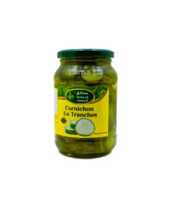Virginia Green Garden Sliced Dill Pickles(Cornichons) 482g