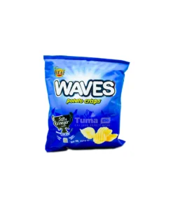 Tropical Heat Waves Salt&Vinegar Potato Crisps 125g