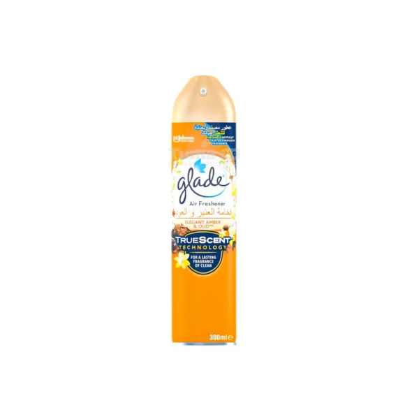 Glade Elegant Amber & Oud Spray Air Freshener 300ml