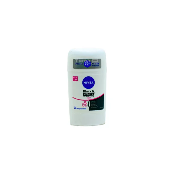 Nivea Black & White Invisible Clear Anti-Perspirant For Women 50ml