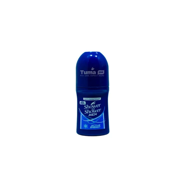 Shower to Shower Active Energy Anti-Perspirant Roll On 50ml