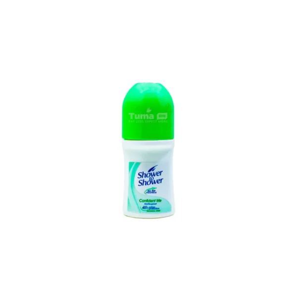 Shower to Shower Confident Me Anti-Perspirant Roll On 50ml