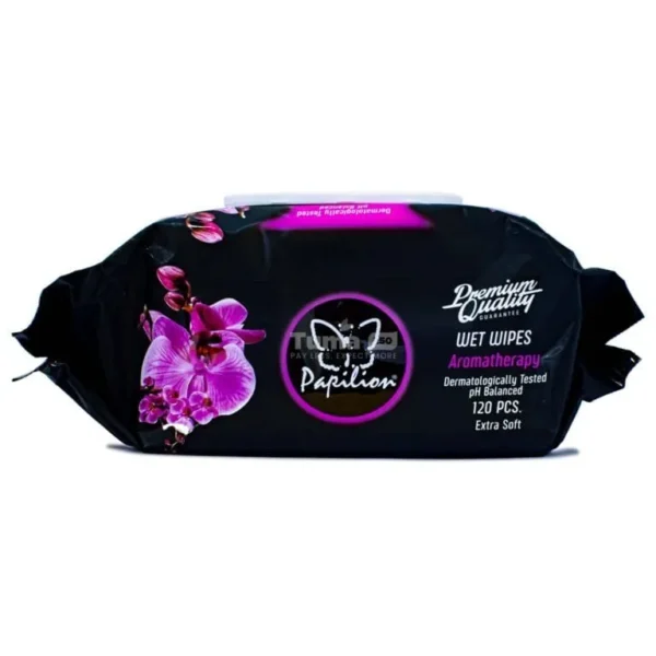 Papilion Aromatherapy Premium Quality Wet Wipes 120pcs