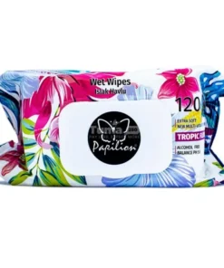Papilion Tropic Flowers Premium Quality Wet Wipes 120pcs