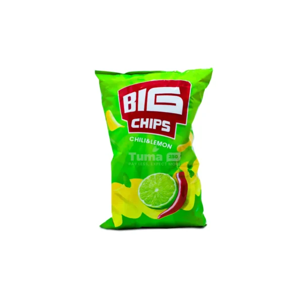 Big Chips Chili And Lemon Chips 115g