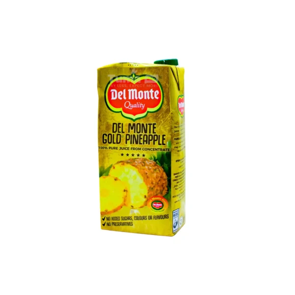 Del Monte 100% Gold Pineapple Juice 1L