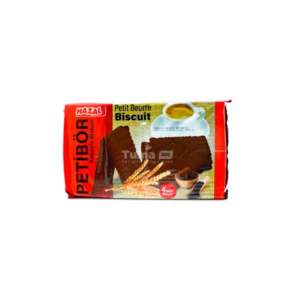 Hazal Petit Beurre Biscuit With Cocoa Flavour 300g