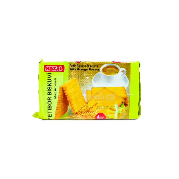 Hazal Petit Beurre Biscuit With Banana Flavour 300g