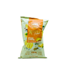 Big Chips Kettle Cooked Spiced Cheese Chips 115g