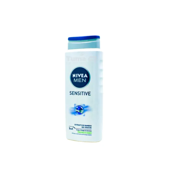 Nivea Men Sensitive 3in1 Bamboo Extract Shower Gel 500ml
