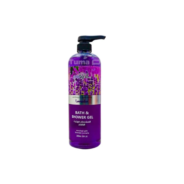 Pretty Be Soothing & Moisturizing Lavender Bath & Shower Gel 1L