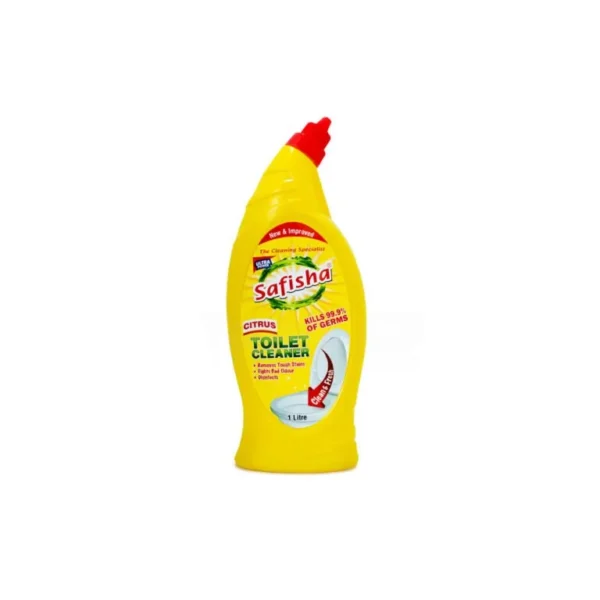 Safisha Citrus Toilet Cleaner (Kills 99.9% Germs) -1L