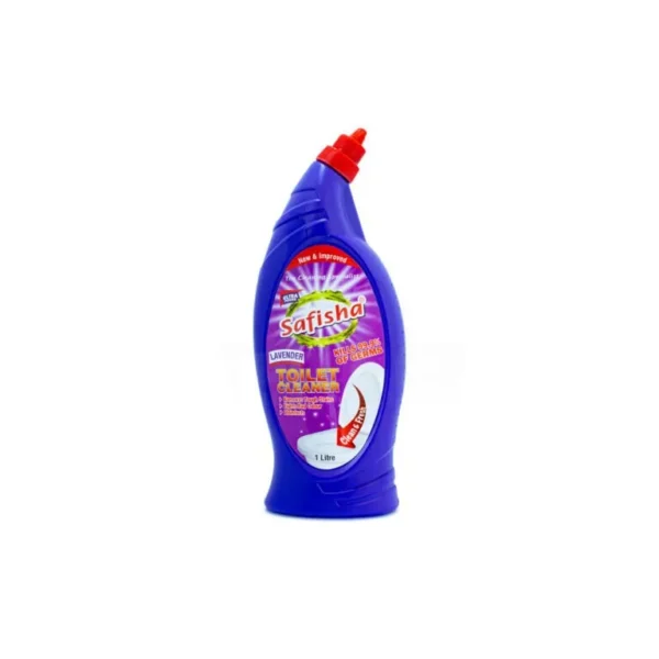 Safisha Lavender Toilet Cleaner (Kills 99.9% Germs) -1L