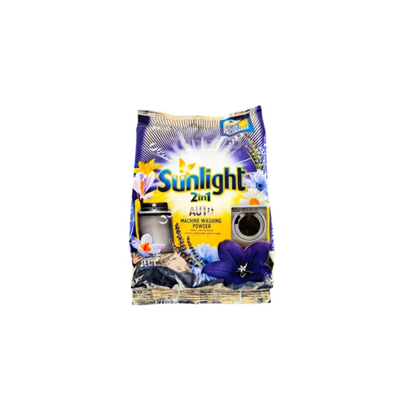 Sunlight 2in1 Lavender Auto Machine Washing Powder 1.5Kg