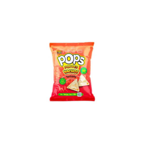 Tropical Heat Popped Nachos Tomato Flavour 22g
