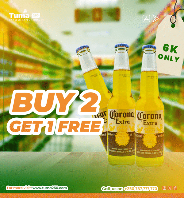 Corona Extra La Cerveza Mas Fina Beer Alc.Vol. 4.5% 33cl (BUY 2 GET 1 FREE)