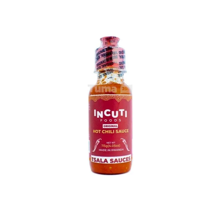 Incuti Foods Original Hot Chili Sauce 115g