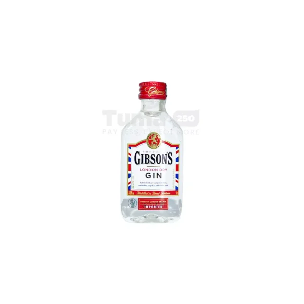 Gibson's London Dry Gin(37.5%vol) -200ml