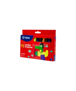 Veda Jumbo Crayons/12pcs