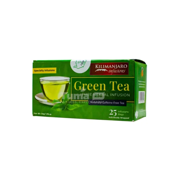 Kilimanjaro Infusions Green Tea – 50g(25pcs)